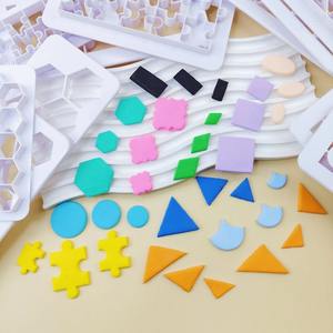 ชุดตัดขนมฟองดองท์รูปทรงเรขาคณิต 3 ชิ้น แบบตัดได้หลายรูปทรง ตัดลายเกล็ดปลา สำหรับตกแต่งขอบเค้ก - Product Image 5