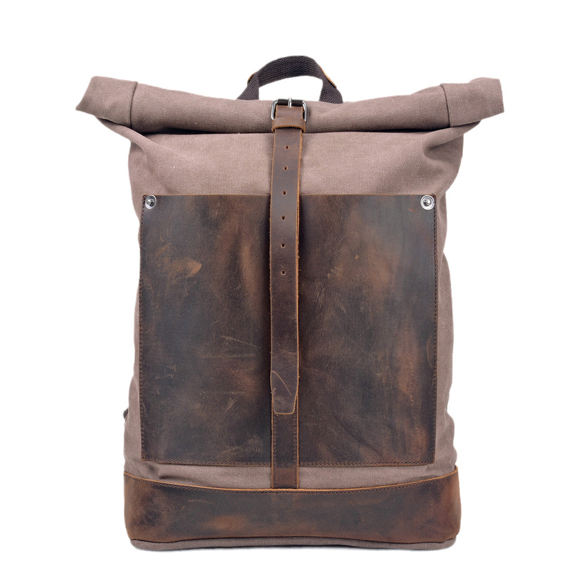 Men s Waterproof Waxed Canvas Backpack