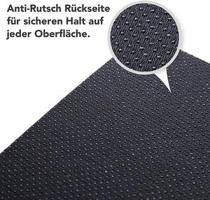 Fühlte sets-Fleck Wärme Beständig Waschbar filz tisch matte, dunkelgrau Ort Matten Set von 6 für abendessen - Product Image 5