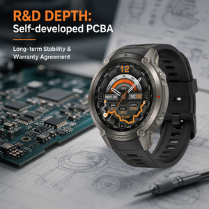 <span class=keywords><strong>Smartwatch</strong></span> Robusto DM59 con <span class=keywords><strong>GPS</strong></span>, Display AMOLED da 1,43'', Impermeabile IP67 5ATM, Mappa Offline, Altimetro, Bussola per Android/iOS, Orologio Intelligente <span class=keywords><strong>GPS</strong></span> per Uomo - Product Image 5
