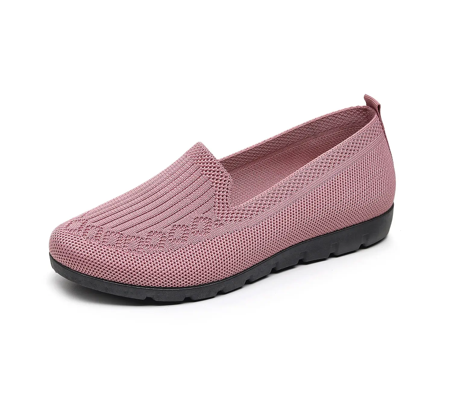 StepGrace New Women Casual Shoes Breathable Slip Mesh Breathable Sneakers Lightweight Slip On Flat Ladies Loafers Sock Shoes