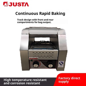 Horno Eléctrico Comercial Justa, Horno Multifuncional de Acero Inoxidable Tipo Riel para Panadería, Máquina para Tostar Pan TT-150 220V - Product Image 5