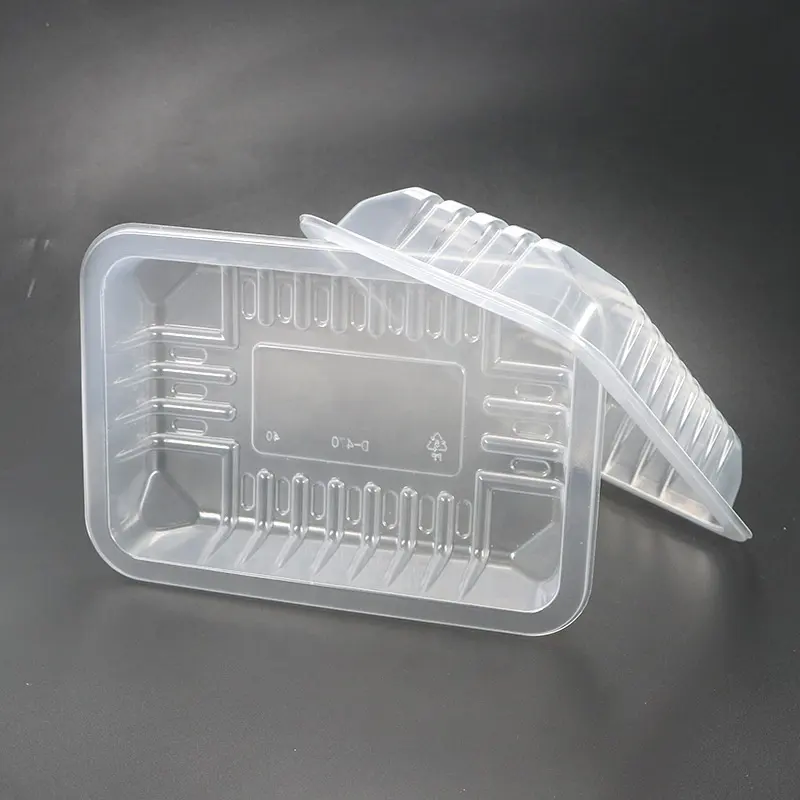 工場供給食品包装プラスチック食品容器生分解性肉持ち帰りトレイ包装