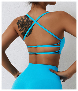 GC soutien-gorge de sport à dos ouvert soutien-gorge de yoga conjuntos pour femmes entraînement jogging yoga top deportivo fitness - Product Image 3