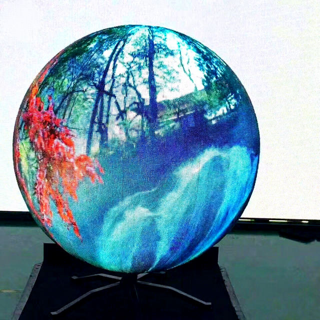 P2 P2.5 P3 P4 P5 P6 360 Degree Led Screen Flexible Soft Led Ball Screen LED Sphere Display for Event Rental
