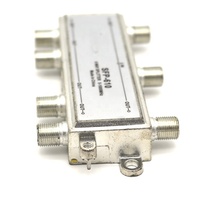 Conector coaxial rf para interior, divisor de señal de 6 vías para cable y carcasa de internet, divisor óptico para exteriores, divisores CATV