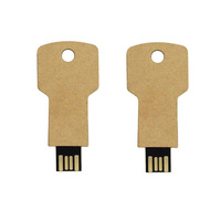 Unidad flash USB de papel reciclado, pendrive en forma de COGO, 16 G32 32 G64 GB 128GB