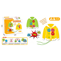 Juguetes Educativos de Nuevo Diseño, Casa de Juegos, Juego de Ropa, Aprende Colores y Formas, Material Plástico, Mejora la Creatividad para Niños