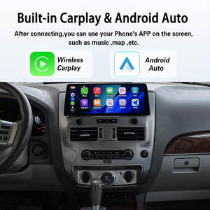 วิทยุติดรถยนต์ระบบสัมผัสหน้าจอ Android Auto DSP ขนาด 12.3 นิ้ว สำหรับรถยนต์ Armada Infiniti QX56 ปี 2008-2015 พร้อมระบบนำทาง GPS และ Wireless CarPlay - Product Image 3