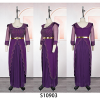 Nouvelle robe africaine tendance 2025, robe décontractée avec strass pour soirée, banquet, robe pour femme