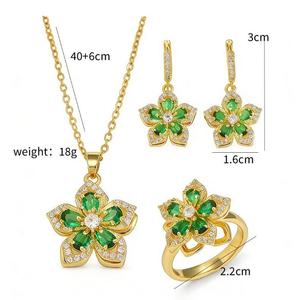 Colar de Flor Rotativa com Strass e Zircônia, Luxuoso Colar de Zircônia Bauhinia para Mulheres - Product Image 6
