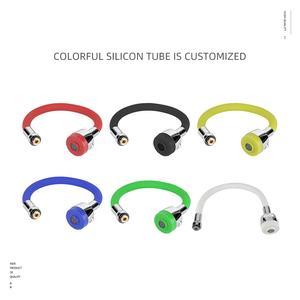 Mélangeur d'évier à <span class=keywords><strong>col</strong></span> <span class=keywords><strong>de</strong></span> <span class=keywords><strong>cygne</strong></span> 360 degrés tuyau en Silicone Commercial Flexible à poignée unique 2 voies robinet <span class=keywords><strong>de</strong></span> cuisine SS <span class=keywords><strong>bec</strong></span> Flexible - Product Image 6