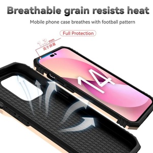 Funda Protectora para Teléfono Móvil con Cámara Deslizante y Protección Trasera de TPU y PC para iPhone 14 13 12 15 16 17 Pro Max Plus, 2025 - Product Image 3