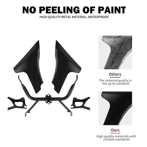 Motorcycle Fairing Side Cover Panel <strong>Spoiler</strong> W/ Support Bracket Kit For Harley Touring CVO Road Glide FLTRXSE 2023-Up FLTRXSTSE - Product Image 4