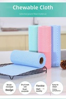 Chiffon de nettoyage professionnel jetable en spunlace ondulé, haute résistance, séchage rapide, non toxique, 35-70 g/m², Chine Zhejiang, pour l'entretien