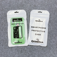 Bolsa de Plástico con Cierre Ziplock Superior y Estampado Personalizado para Empaque de Fundas de Celular
