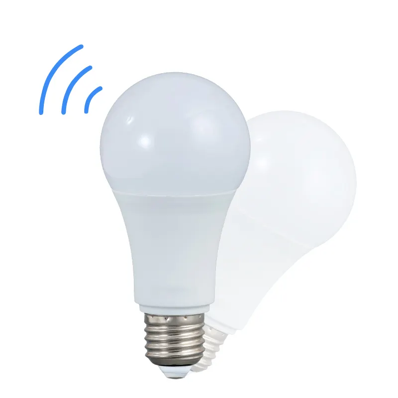 AC85-265V E27 Residential Light And Dark Detection Sensor Automatic Night Door Light Bulb 5w 7w 9w 12w 15w