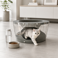 Grattoir pour chat ovale double couche, grand format, en carton ondulé résistant à l'usure, écologique, pour intérieur