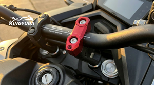 Cache de fixation de guidon CNC en aluminium aérospatial personnalisé, léger et durable, pour Yamaha Tenere <span class=keywords><strong>ADV</strong></span> - Product Image 2
