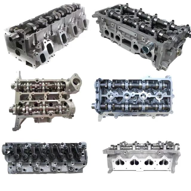 Professional Manufacturing of Various Models of High-quality and Cost-effective Complete Cylinder Heads with Valves and Shafts
