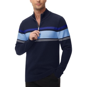 Maglione Polo con stampa <span class=keywords><strong>Golf</strong></span> da uomo a manica lunga con scollo a V in maglia per autunno inverno - Product Image 5