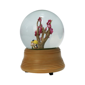 <span class=keywords><strong>Globe</strong></span> <span class=keywords><strong>en</strong></span> verre de mariage moderne saint-valentin, lumières décoratives boule de neige personnalisée avec Base <span class=keywords><strong>en</strong></span> <span class=keywords><strong>bois</strong></span> - Product Image 5