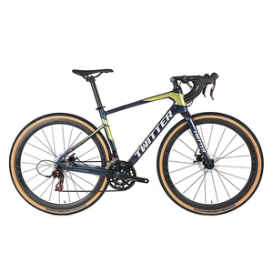 TWITTER-bicicleta de carreras de carbono, 700C, eje pasante 142, freno de disco, rs <span class=keywords><strong>24</strong></span> velocidades, personalizada, precio barato - Product Image 2