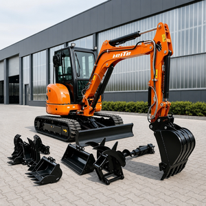 Excavadora Compacta de 3.5 Toneladas con 1 o 2 Opciones de Motor, Mini Excavadora de Orugas - Product Image 6