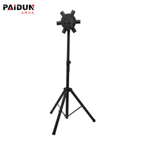 Système de tir de feux d'artifice froids pour scène, machine à étincelles froides électrique rotative, télécommande, fontaine de feux d'artifice en fer pour scènes et mariages