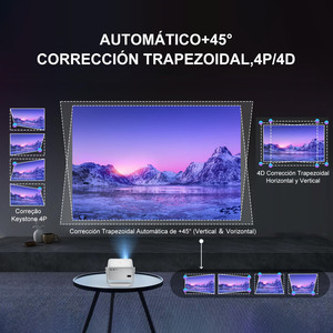 Projecteur Salange, best-seller, projecteur extérieur natif 1080p, <span class=keywords><strong>mini</strong></span> Android 13, home cinéma, vidéo beam, projecteur intelligent, projecteur LCD Bluetooth - Product Image 5