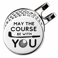 Clip marqueur de balle de golf en alliage de zinc émaillé, accessoire de golf, marque privée, cadeau de tournoi, vente en gros