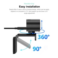 Webcam Tablet Second Ring Light 4k Auto Framing Webcam hd 1080p Kamera Web Usb Pc Komputer Webcam