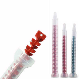 10 Uds. Puntas de mezcla de epoxi de 2 partes serie RSRM puntas de mezclador dinámico adhesivo epoxi boquilla mezcladora dinámica tubo de mezcla de plástico - Product Image 1