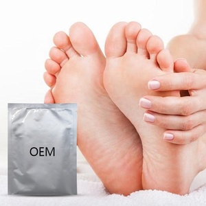 Chaussettes masque pour les pieds à bout ouvert, exfoliantes, hydratantes, pour l'élimination des callosités, pédicure spa, au collagène et au beurre <span class=keywords><strong>de</strong></span> karité, vente en gros - Product Image 5
