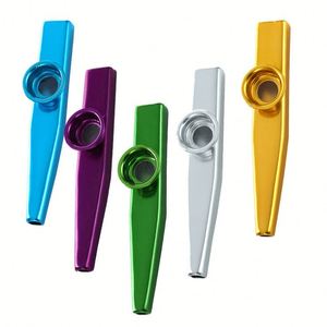 Kazoo en métal, jouet musical, idéal pour les fêtes, les voyages, les événements scolaires, les spectacles, instrument de divertissement, cadeau éducatif, pour l'apprentissage et le plaisir des enfants - Product Image 4