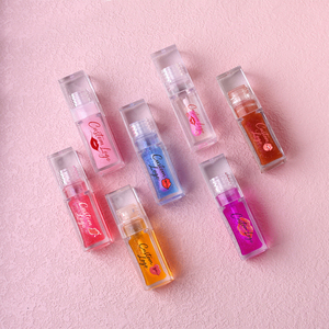 Aceite Labial Hidratante con Brillo, Transparente, Voluminizador, con Color, para el Cuidado <span class=keywords><strong>de</strong></span> <span class=keywords><strong>Labios</strong></span> Secos - Product Image 1