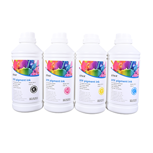 Giá tốt nhất Elink DT-01 1000g cho dtf Ink cho cho máy in kỹ thuật số sáng <span class=keywords><strong>Cmyk</strong></span> màu sắc nhanh chóng làm khô cho filmtransfer in ấn - Product Image 2
