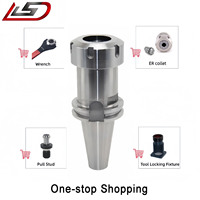 Shengda Vibrationsdämpfende 0,002mm Rundlaufgenauigkeit BT50 ER32 ER40 Spannzangenfutter für Schwerlast-Schruppbearbeitung