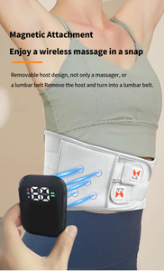 เข็มขัดบำบัดด้วยแสงสีแดงบรรเทาอาการปวดประจำเดือนในระหว่างมีประจำเดือนเครื่องนวดหลังแบบสั่นอุปกรณ์บรรเทาอาการปวดเอว - Product Image 4