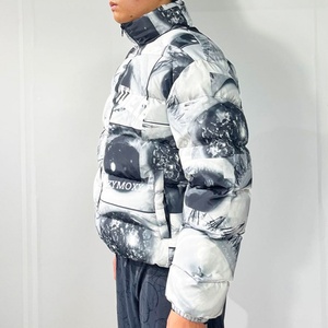 Custom Thin ultra Light <b>Duck</b> Goose Zip up <b>Jackets</b> Sublimated Print Padded Bubble <b>Down</b> Coats Puffer <b>Jacket</b> Men Manufacturer - Product Image 5
