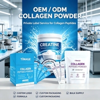Collagène en poudre OEM ODM sous marque privée, supplément hydrolysé marin en vrac pour la peau