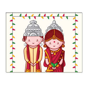 Carte d'invitation de mariage élégante en velours à imprimé romantique <span class=keywords><strong>rouge</strong></span> - Product Image 4