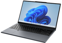 Laptop bisnis 15.6 inci, hard disk tipis bisnis abu-abu gelap 1920*1080p 1k display layar core i7 cpu 16GB memori 512GB ssd