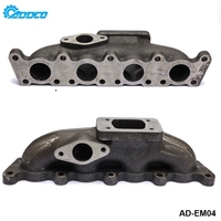 ADDCO - EPMAN T3/T25 Turbo-Abgaskrümmer aus Gusseisen mit 38mm Wastegate-Flansch für VW Golf Jetta Beetle 1.8T AD-EM04