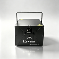 Projecteur laser RGB 5W pleine couleur 20Kpps avec contrôle par application Wifi, animation, logo, texte, faisceau laser pour éclairage de scène de discothèque DJ