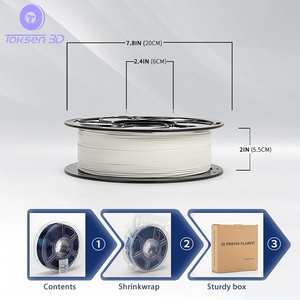สีเทา PLA 3D พิมพ์เส้นใย1.75มม. PLA Plus Pro เส้นใย<span class=keywords><strong>พล</strong></span>าสติกความเร็วสูง1กก. (2.2lbs) ม้วน3D ม้วนเส้นใยสำหรับคอมโบ ams - Product Image 5