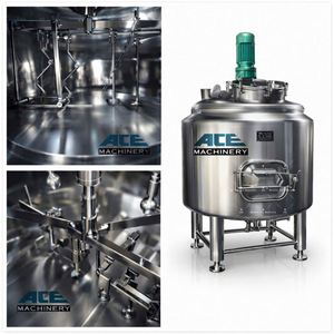 Tanque de Maceración Eléctrico para Cervecería, de Acero Inoxidable, con Fondo Falso Aislado, de 500l, 1000l, 2000l y 3000l, con Agitador - Product Image 3