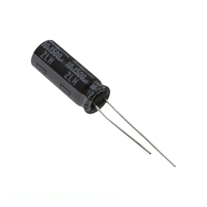 ตัวเก็บประจุ1500 UF Capacitor 1500 uF 20% 10V แบบรูทะลุผ่านรู10ZLH1500MEFC8X20 - Product Image 1