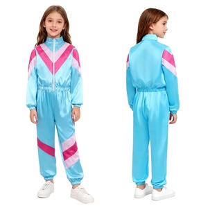 Conjuntos de Disfraces Brillantes de Hip Hop para Niños y Niñas de 6 a 16 Años, Ropa de Práctica de Baile Latino, Conjuntos de Top y Pantalones con Cintura Elástica - Product Image 2