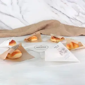 패스트 푸드 핫도그 도넛 햄버거 식품 학년 포장 그리스 증거 버거 랩 종이 가방